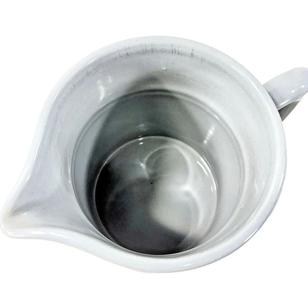 Chantal Gray Ombre Ceramic 16oz Coffee French Press Stainless Plunger